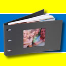 Mini colour DIY Photo Album 4 x 6 Black