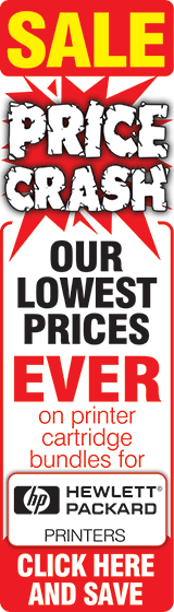 Price Crash on special printer cartridge bundles for HP printers 