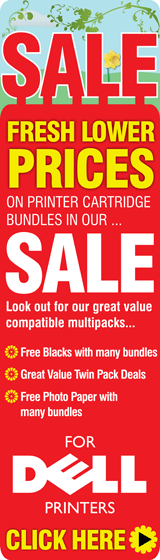 Fresh lower prices on selected bundles for Dell printers in our sale