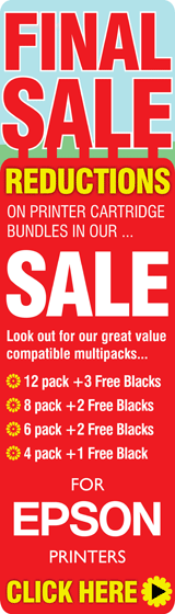 Fresh lower prices on selected bundles for Epson printers in our sale