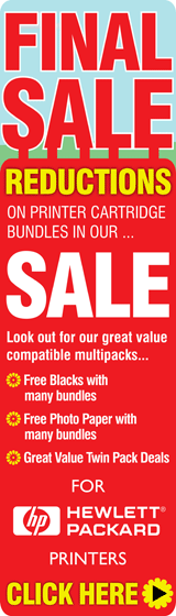 Fresh lower prices on selected bundles for HP printers in our sale