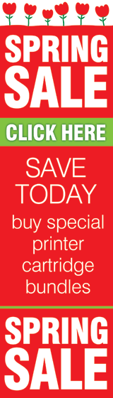 Spring Sale on special printer cartridge bundles for Brother printers 