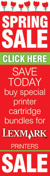Spring Sale on special printer cartridge bundles for Lexmark printers