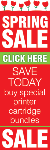 Spring Sale on special printer cartridge bundles