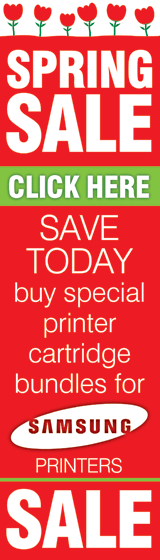 Spring Sale on special printer cartridge bundles for Samsung printers