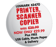 discounted Lexmark x2470