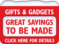 Great savings to be made on Gifts & Gadgets