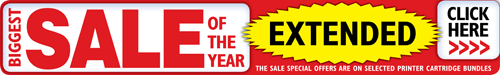 Special Offers on Selected Printer Cartridge Bundles in our Biggest Sale of the Year