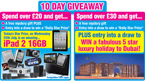 10 Day Giveaway