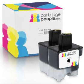 Click to view product details and reviews for Compatible Brother Lc900bk Black Ink Cartridge Twin Pack Cartridge People.