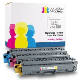 Click to view product details and reviews for Compatible Brother Tn 241 3 Toner Cartridge Multipack Cartridge People.