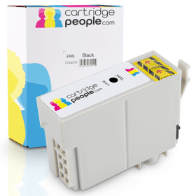 Click to view product details and reviews for Compatible Epson 34xl Black High Capacity Ink Cartridge Golf Ball Cartridge People.