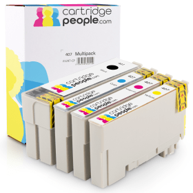 Click to view product details and reviews for Compatible Epson 407 4 Ink Cartridge Multipack Keyboard Cartridge People.