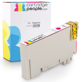 Click to view product details and reviews for Compatible Epson 407 Magenta Ink Cartridge Keyboard Cartridge People.