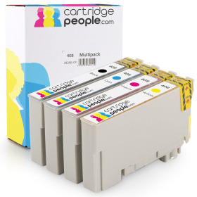 Click to view product details and reviews for Compatible Epson 408 4 Ink Cartridge Multipack Spectacles Cartridge People.