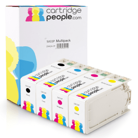 Click to view product details and reviews for Compatible Epson Sjic22p 4 Ink Cartridge Multipack Cartridge People.
