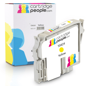 Click to view product details and reviews for Compatible Epson T0424 Yellow Ink Cartridge Files.