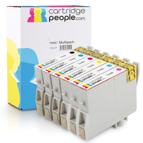 Click to view product details and reviews for Compatible Epson T0487 6 Ink Cartridge Multipack Seahorse Cartridge People.