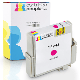 Click to view product details and reviews for Compatible Epson T3243 Magenta Ink Cartridge Puffin Cartridge People. Click to view product details and reviews for Compatible Epson T3243 Magenta Ink Cartridge Puffin Cartridge People.