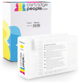 Click to view product details and reviews for Compatible Epson T6934 Yellow High Capacity Ink Cartridge Cartridge People. Click to view product details and reviews for Compatible Epson T6934 Yellow High Capacity Ink Cartridge Cartridge People.