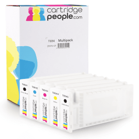 Click to view product details and reviews for Compatible Epson T694 Extra High Capacity 5 Ink Cartridge Multipack Cartridge People.
