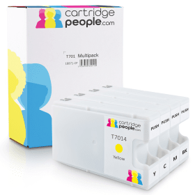 Click to view product details and reviews for Compatible Epson T701 Extra High Capacity 4 Ink Cartridge Multipack Cartridge People.