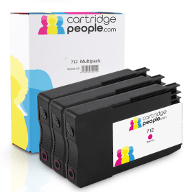 Click to view product details and reviews for Compatible Hp 712 Magenta Ink Cartridge 3 Pack 3ed78a Cartridge People.