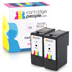 Click to view product details and reviews for Compatible Lexmark 18c0034 32 Black Ink Cartridge Twin Pack Cartridge People.