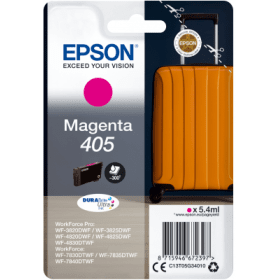 Click to view product details and reviews for Epson 405 Magenta Ink Cartridge Suitcase Original.
