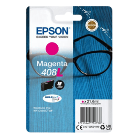 Click to view product details and reviews for Epson 408l Magenta High Capacity Ink Cartridge Spectacles Original.