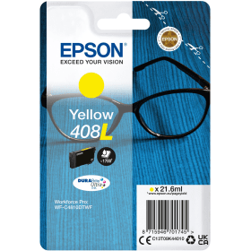 Click to view product details and reviews for Epson 408l Yellow High Capacity Ink Cartridge Spectacles Original.