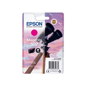 Click to view product details and reviews for Epson 502 Magenta Ink Cartridge Binocular Original.