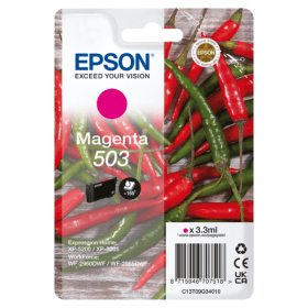 Click to view product details and reviews for Epson 503 Magenta Ink Cartridge Chillies Original.