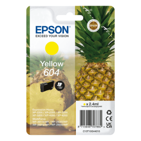 Click to view product details and reviews for Epson 604 Yellow Ink Cartridge Pineapple Original.