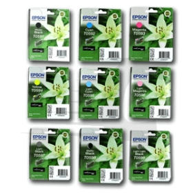 Click to view product details and reviews for Epson T059 9 Ink Cartridge Multipack Lily Original.