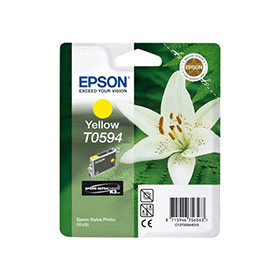 Click to view product details and reviews for Epson T0594 Yellow Ink Cartridge Lily Original.