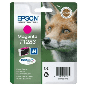 Click to view product details and reviews for Epson T1283 Magenta Ink Cartridge Fox Original.