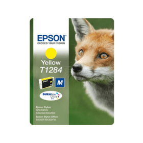 Click to view product details and reviews for Epson T1284 Yellow Ink Cartridge Fox Original.