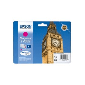 Click to view product details and reviews for Epson T7033 Magenta Ink Cartridge Original. Click to view product details and reviews for Epson T7033 Magenta Ink Cartridge Original.