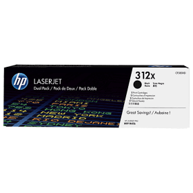 Click to view product details and reviews for Hp 312x Black High Capacity Toner Cartridge Twin Pack Cf380xd Original.