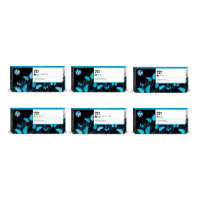Click to view product details and reviews for Hp 727 Extra High Capacity 6 Ink Cartridge Multipack Original.