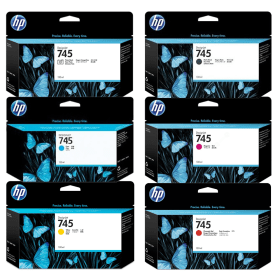 Click to view product details and reviews for Hp 745 High Capacity 6 Ink Cartridge Multipack Original.