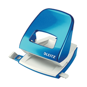 Click to view product details and reviews for Leitz Nexxt Wow Metal Office Hole Punch Metallic Blue 50081036.