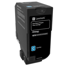 Click to view product details and reviews for Lexmark 74c20c0 Cyan Low Capacity Return Programme Toner Cartridge Original.