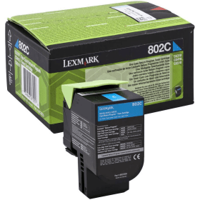 Click to view product details and reviews for Lexmark 802c Cyan Return Program Toner Cartridge 80c20c0 Original.