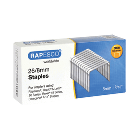 Click to view product details and reviews for Rapesco 26 8 Galvanised Staples 5000 Pack S11880z3.