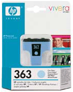 C8774EE (363) Original HP Light Cyan Ink Cartridge