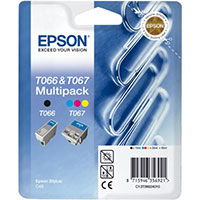 T066140BA Epson Original Black & Colour Pack