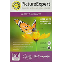 240g 4''x6'' Medium Weight High Glossy Photo Paper x 50 **BUY 1 GET 1 FREE**