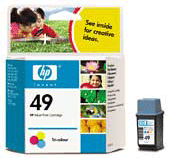 51649ae (49) Original HP Colour Ink Cartridge
